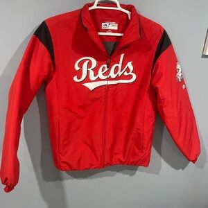 Majestic Authentic Cincinnati Reds Jacket